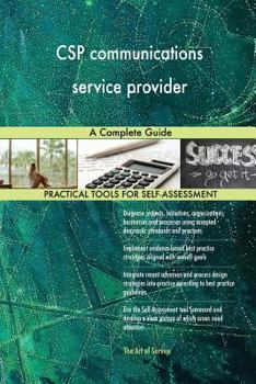 Paperback CSP communications service provider A Complete Guide Book