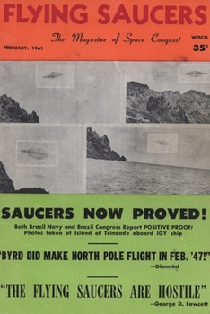 Paperback Flying Saucer Magazine - February 1961 Book