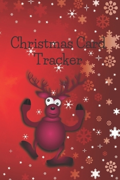 Paperback Christmas Card List: A Ten - Year Address Book & Tracker for Holiday Card Mailings Book