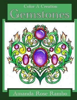 Paperback Color A Creation Gemstones Book