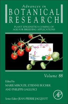 Hardcover Plant Epigenetics Coming of Age for Breeding Applications: Volume 88 Book