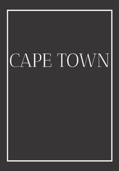 Cape Town: A decorative book for coffee tables, bookshelves, bedrooms and interior design styling: Stack International city books to add decor to any ... own home or as a modern home decoration gift.