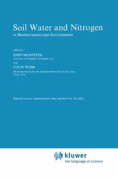 Hardcover Soil, Water and Nitrogen: In Mediterranean-Type Environments Book
