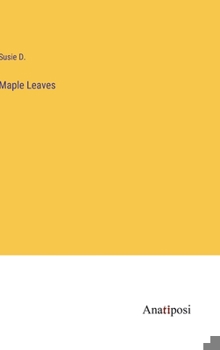 Hardcover Maple Leaves Book