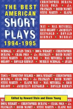 The Best American Short Plays 1994-1995 (Best American Short Plays)