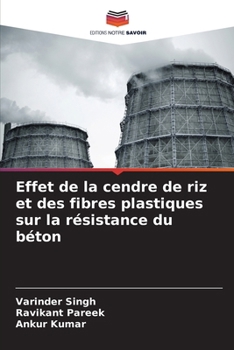 Paperback Effet de la cendre de riz et des fibres plastiques sur la résistance du béton [French] Book