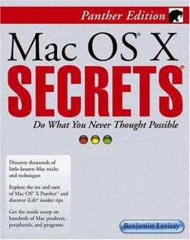 Paperback Mac OS X Secrets Book