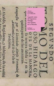 Hardcover Segundo tomo del Ingenioso Hidalgo don Quijote de la Mancha [Spanish] Book