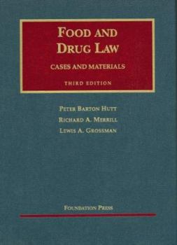 Hardcover Food and Drug Law: Cases and Materials Book