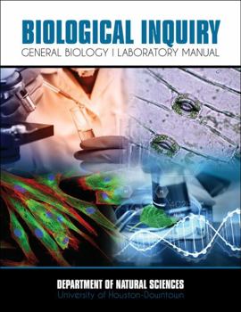 Spiral-bound Biological Inquiry: General Biology I Laboratory Manual Book