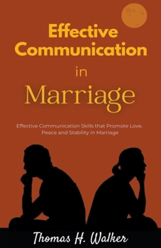 Paperback Effective Communication in Marriage Book