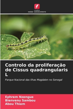 Paperback Controlo da proliferação de Cissus quadrangularis L [Portuguese] Book