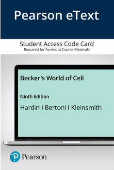 Printed Access Code Becker's World of the Cell Book