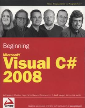 Paperback Beginning Microsoft Visual C# 2008 Book