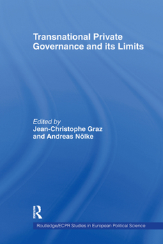 Paperback Transnational Private Governance and its Limits Book