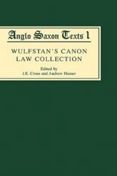Hardcover Wulfstan's Canon Law Collection Book