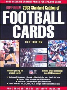 2003 Standard Catalog of Football Cards (Tuff Stuff Standard Catalog of Football Cards)