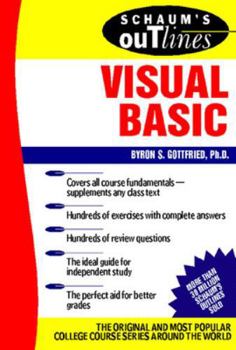 Paperback Schaum's Outline of Visual Basic Book