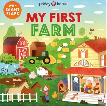 Board book My First Places: My First Farm: With Giant Flaps Book