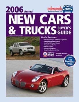 Paperback Edmunds New Cars & Trucks Buyer's Guide 2006 Annual Book