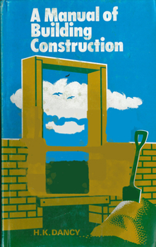 Paperback Manual of Building Construction Book