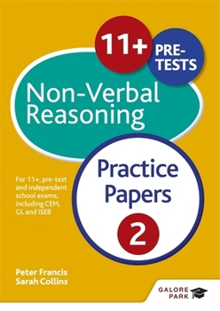 Paperback 11+ Non-Verbal Reasoning Practice Papers 2: For 11+, pre-test and independent school exams including CEM, GL and ISEB Book