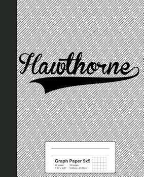 Paperback Graph Paper 5x5: HAWTHORNE Notebook Book