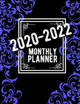 2020-2022 Monthly Planner: 36-Month Calendar 3 Year Monthly Planner + Holiday Reminder