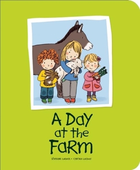 Hardcover A Day at the Farm Book