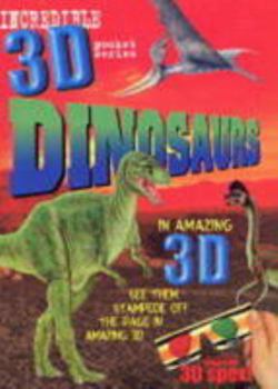 Paperback A6 Dinosaur 3D (Incredible 3D) Book