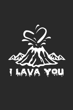 I lava you: 6x9 FRIENDSHIP | lined | ruled paper | notebook | notes
