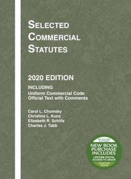 Paperback Selected Commercial Statutes, 2020 Edition (Selected Statutes) Book