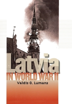 Hardcover Latvia in World War II Book