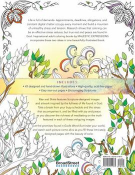 Rise and Shine: Inspirational Adult Coloring Book