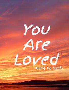 Paperback You Are Loved: Wide Ruled Composition Notebook For Girls Book