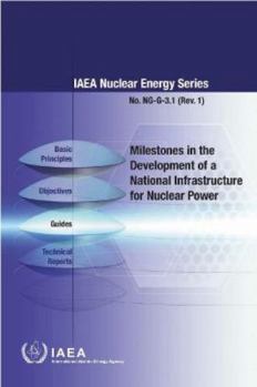 Paperback Milestones in the Development of a National Infrastructure for Nuclear Power (Chinese Edition) [Chinese] Book