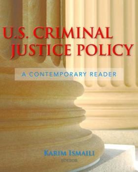 Paperback U.S. Criminal Justice Policy: A Contemporary Reader Book