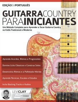 Paperback Guitarra Country Para Iniciantes [Portuguese] Book