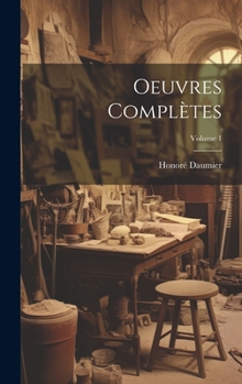 Hardcover Oeuvres Complètes; Volume 1 [French] Book