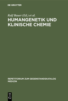 Hardcover Humangenetik und Klinische Chemie [German] Book