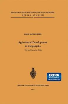 Paperback Agricultural Development in Tanganyika [German] Book