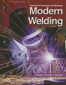 Paperback Modern Welding Instructor's Annotated Lab Workbook Book