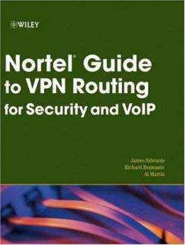 Hardcover Nortel Guide to VPN Routing for Security and VoIP Book