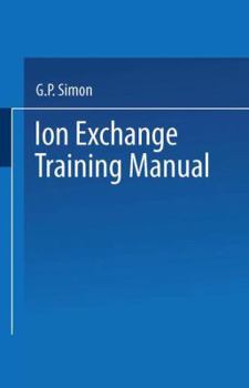 Paperback Ion Exchange Training Manual Book