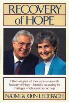 Paperback Recovery of Hope Book