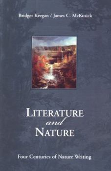 Paperback Literature and Nature: Four Centuries of Nature Writing Book