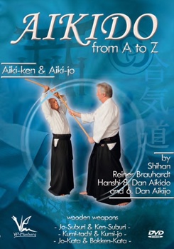 DVD Aikido Basics From A-Z Aiki-Ken & Aiki-Jo Wooden Weapons Book