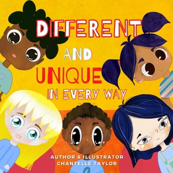 Paperback Different and unique in every way: Children's book about race and diversity Book
