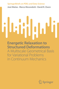 Paperback Energetic Relaxation to Structured Deformations: A Multiscale Geometrical Basis for Variational Problems in Continuum Mechanics Book