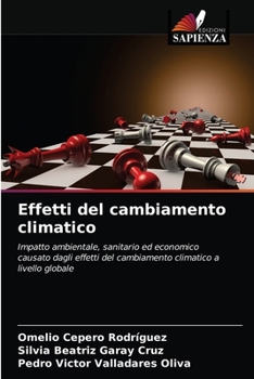 Paperback Effetti del cambiamento climatico [Italian] Book